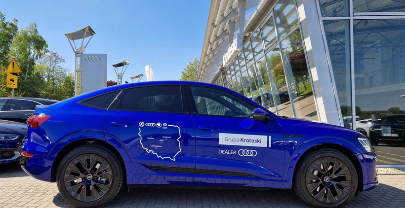 Audi e-tron cena 329900 przebieg: 16900, rok produkcji 2023 z Ostróda małe 379